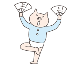 Iroha Buta sticker #897691