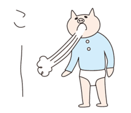 Iroha Buta sticker #897706