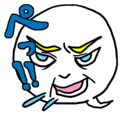 Devil fire ghost Sticker sticker #898394