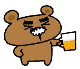 Beard Bear and Gourmet Rabbit sticker #898759