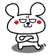 Beard Bear and Gourmet Rabbit sticker #898763