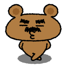 Beard Bear and Gourmet Rabbit sticker #898766