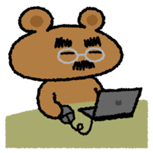 Beard Bear and Gourmet Rabbit sticker #898767