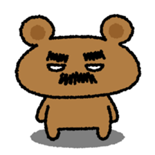 Beard Bear and Gourmet Rabbit sticker #898768