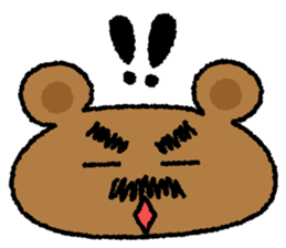 Beard Bear and Gourmet Rabbit sticker #898773