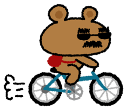 Beard Bear and Gourmet Rabbit sticker #898783