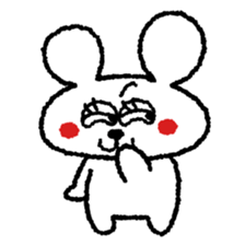 Beard Bear and Gourmet Rabbit sticker #898786