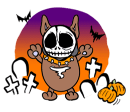 BUHI 4 LIFE in Halloween sticker #899254