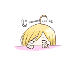 Life of cute girl sticker #899803