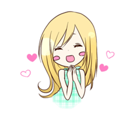 Life of cute girl sticker #899806