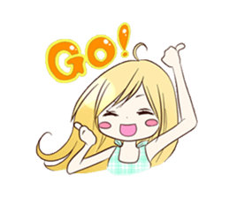 Life of cute girl sticker #899828