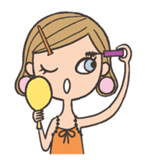 Teresa and Snazzy Girls sticker #900112