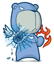 Blue Bear sticker #900184