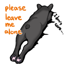 french bulldog's TOYkun English version sticker #900250