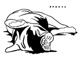 french bulldog's TOYkun English version sticker #900268