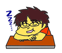 "our daily life"daddy edition sticker #900362