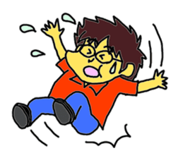 "our daily life"daddy edition sticker #900363