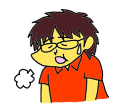 "our daily life"daddy edition sticker #900368