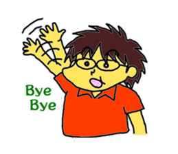 "our daily life"daddy edition sticker #900371