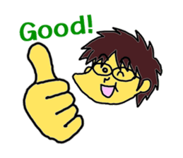 "our daily life"daddy edition sticker #900374