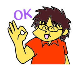 "our daily life"daddy edition sticker #900375