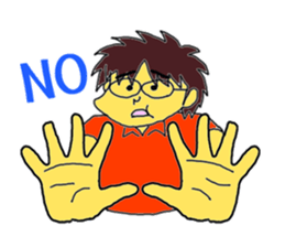 "our daily life"daddy edition sticker #900376