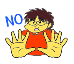 "our daily life"daddy edition sticker #900376