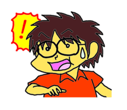 "our daily life"daddy edition sticker #900378