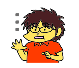 "our daily life"daddy edition sticker #900379