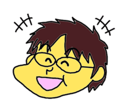 "our daily life"daddy edition sticker #900380