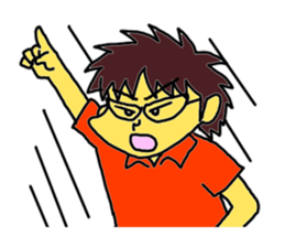 "our daily life"daddy edition sticker #900384