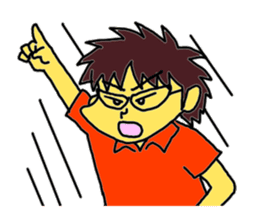 "our daily life"daddy edition sticker #900384