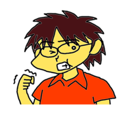 "our daily life"daddy edition sticker #900385