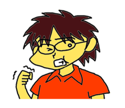 "our daily life"daddy edition sticker #900385