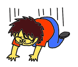 "our daily life"daddy edition sticker #900386