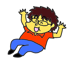 "our daily life"daddy edition sticker #900388