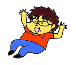 "our daily life"daddy edition sticker #900388