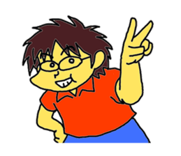 "our daily life"daddy edition sticker #900389