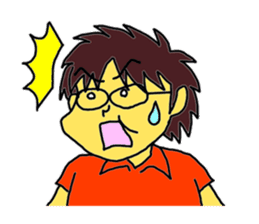 "our daily life"daddy edition sticker #900391