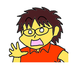 "our daily life"daddy edition sticker #900392