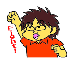 "our daily life"daddy edition sticker #900394