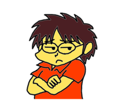 "our daily life"daddy edition sticker #900398