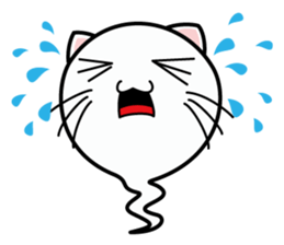 Shiro of Nekotama sticker #900529