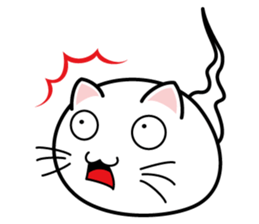 Shiro of Nekotama sticker #900537