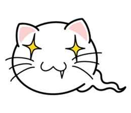 Shiro of Nekotama sticker #900539