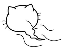 Shiro of Nekotama sticker #900540