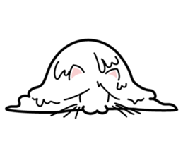 Shiro of Nekotama sticker #900543