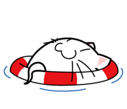 Shiro of Nekotama sticker #900544