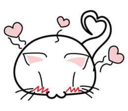 Shiro of Nekotama sticker #900546