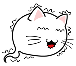 Shiro of Nekotama sticker #900548